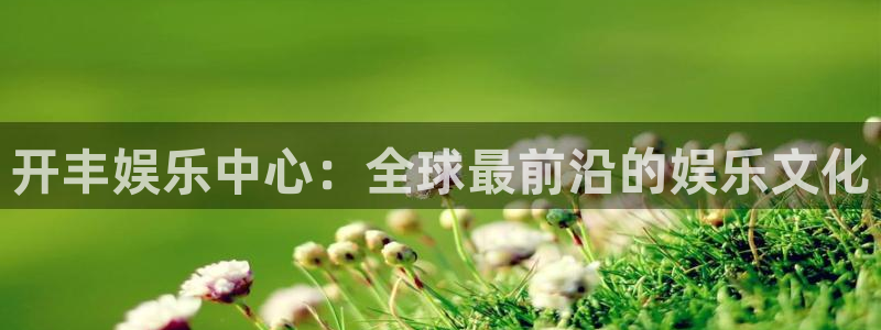 2元彩票官网注册：开丰娱乐中心：全球最前沿的娱乐文化